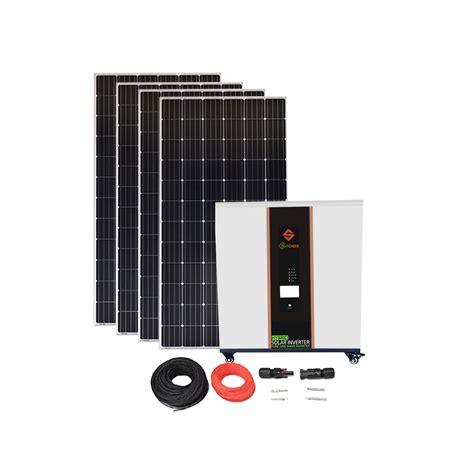 Sunchees Solar Panel Complete Set For Home Off Grid Solar Battery