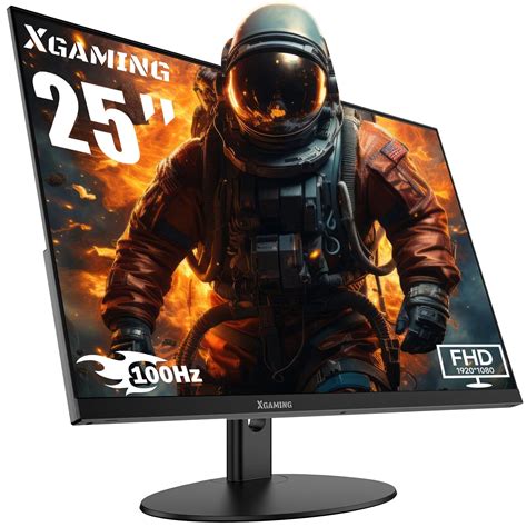 25 Ultra Thin 100hz Gaming Monitor Xgaming 3 Side Borderless Fhd 19