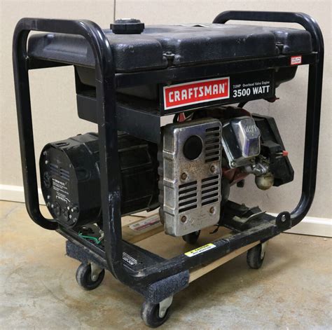 Craftsman 580327130 3500 Watt Gas Powered Generator No Wheels Usa Pawn