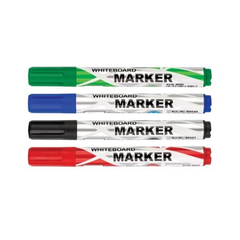 Marker Tabla Whiteboard Centrum 4 Culori Set Varf Rotund EMAG Ro