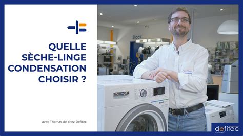 S Che Linge Condensation Rapide Ou Basse Consommation Nerg Tique