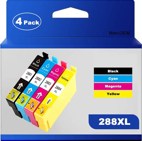 288 288XL Ink Cartridges Replacement For 288 XL T288XL Ink Cartridges