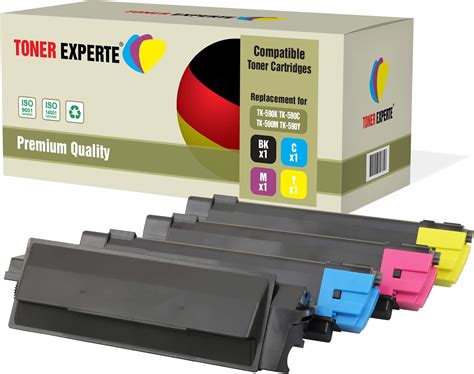 Toner Experte Er Set Premium Toner Kompatibel Zu Tk F R Kyocera