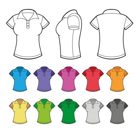 90 Blue And Yellow Polo Shirt Stock Illustrations Royalty Free Vector