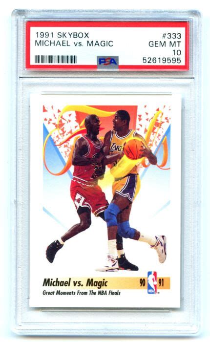 Skybox Michael Jordan Vs Magic Johnson Psa Catawiki