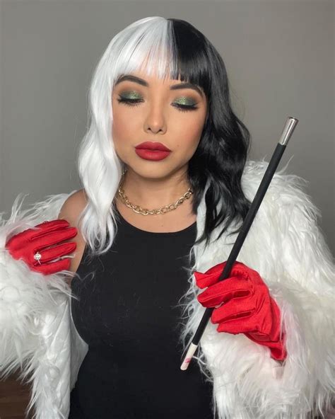 Cruella Deville Halloween In 2022 Cruella Deville Makeup Halloween