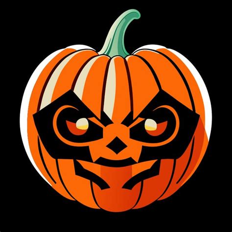 Premium Vector Halloween Pumpkin Vector Illustration