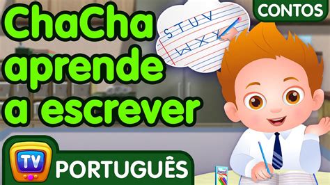 Chacha Aprende A Escrever Chacha Learns To Write Histórias De