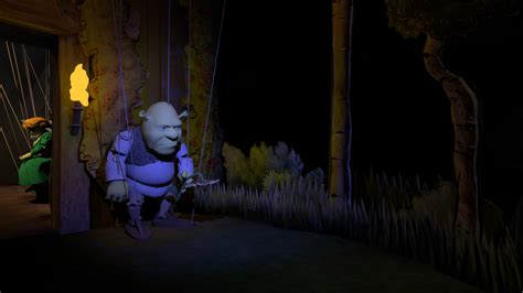 Shreks Merry Fairy Tale Journey Dark Ride Visual Development Bosa