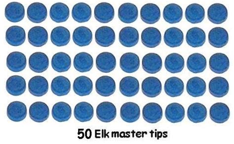 ELK MASTER CUE TIPS ALL SIZES 8mm To 13mm UK SUPPLIER EBay