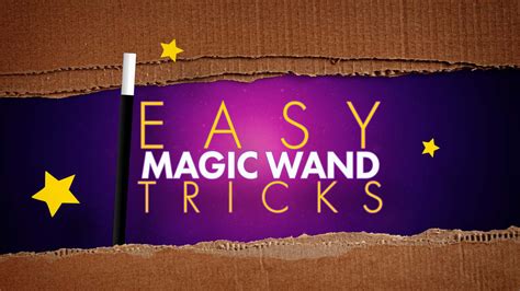 4 Easy Magic Wand Tricks You Can Learn In Under 10 Minutes