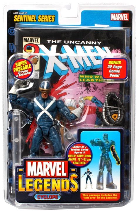 Marvel Legends Series 10 Sentinel Cyclops X Factor Variant Action