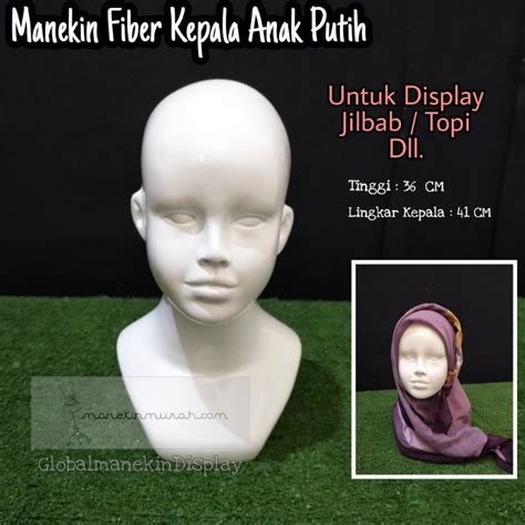 Jual Patung Manekin Display Kepala Manekin Kepala Jilbab Hijab