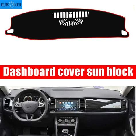 For Skoda Kodiaq Lhd Car Dashboard Cover Mat Avoid Light