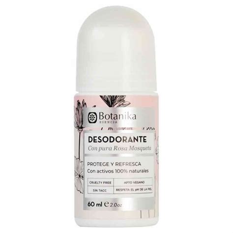 Desodorante Roll On Rosa Mosqueta 60ml Botanika