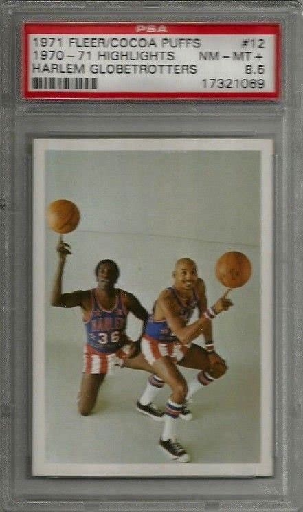 Ebay Auction Item 323137569554 Basketball Cards 1971 Fleercocoa Puffs