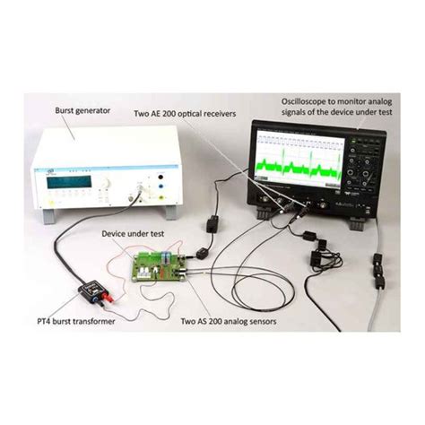 Electrical Fast Transient Eft Burst Immunity Component Level Test Setup