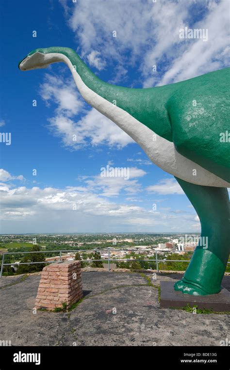 Dinosaur Park Is A Tourist Attraction In Rapid City South Dakota