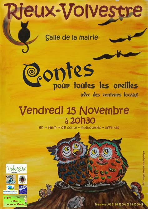 Fete Des Conteurs Salle De La Mairie Rieux Volvestre Vendredi