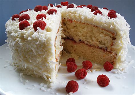 Raspberry and Coconut Cake - Recipe - The Answer is Cake