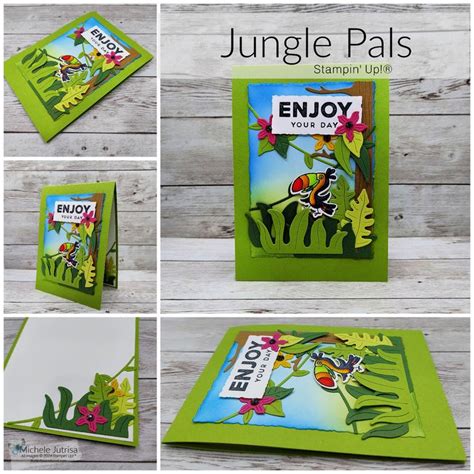 Jungle Pals In Cool Cards Card Making Creative Cards