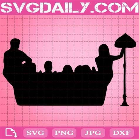 Premium Svg Friends Tv Show Svg Cuts Dxf Tv Shows Instant Download