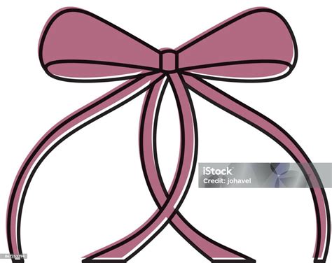 Ribbon Bow Ballet Decoration Ornament Stock Illustration Download Image Now Arts Culture And