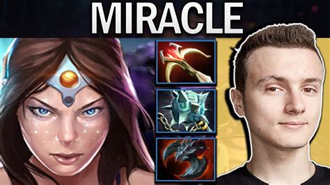 Ti Mirana Dota Gameplay Miracle With Kills Bali Major Youtube