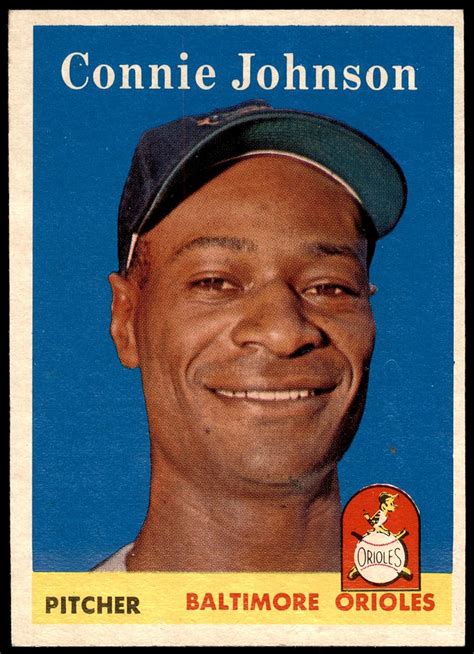 Amazon 1958 Topps 266 Connie Johnson Baltimore Orioles Baseball