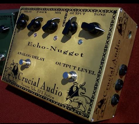 Crucial Audio Echo Nugget Vacuum Tube Analog Delay Reverb