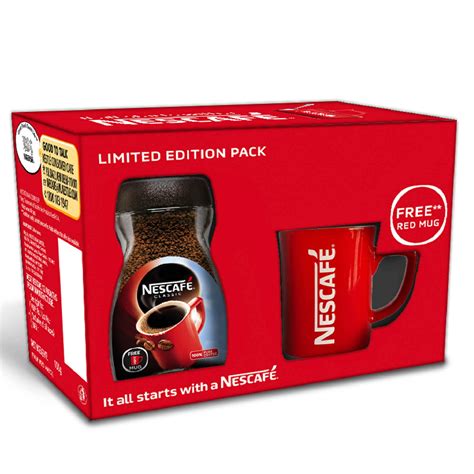 Buy Nescafé Classic Instant Coffee 100g Jar with Free Red Mug Online