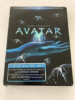 Avatar Extended Blu Ray Collector S Edition Disc Set James Cameron