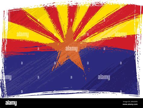 Arizona Vector Flag Hi Res Stock Photography And Images Alamy