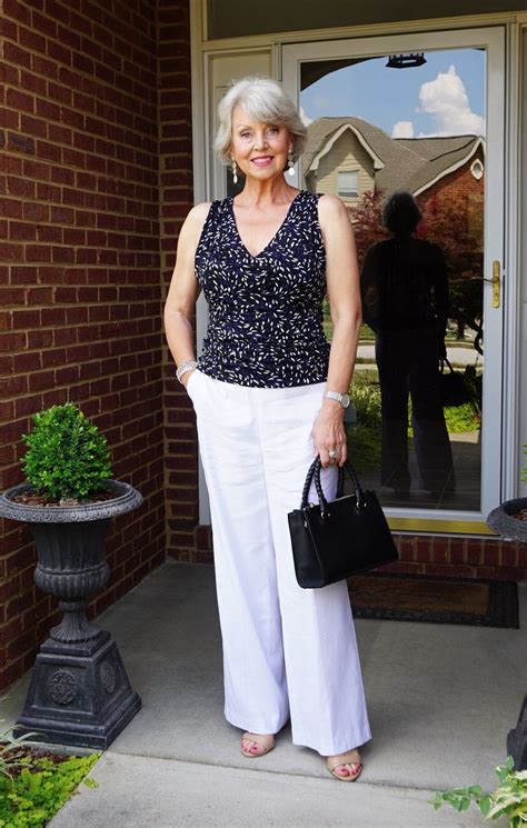 Wide Leg Pants Over 60 Fashion Summer Fashion