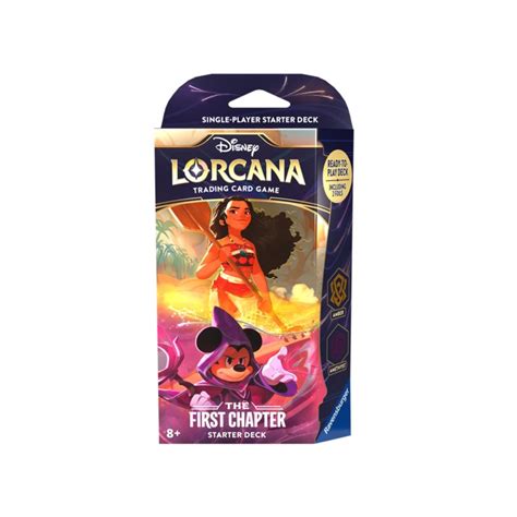 Disney Lorcana Rise Of The Floodborn Deck EN Gaston Toytans Ch