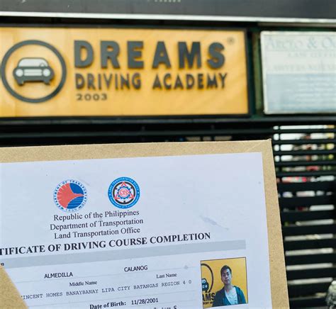 Congratulati... - Dreams Driving Academy, Inc. - Lipa Batangas