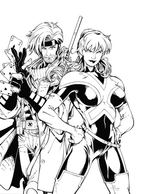 Dessins De Coloriage X Men Imprimer Sur Laguerche Page