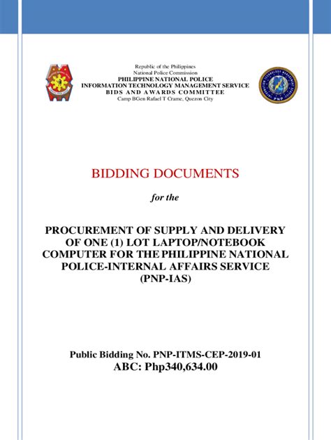 Fillable Online Republic Of The Philippines National Police Commission