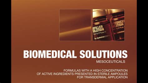 SUMMECOSMETICS UK BIOMEDICAL SOLUTIONS FACE YouTube