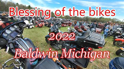 Blessing Of The Bikes Baldwin Michigan 2022 YouTube