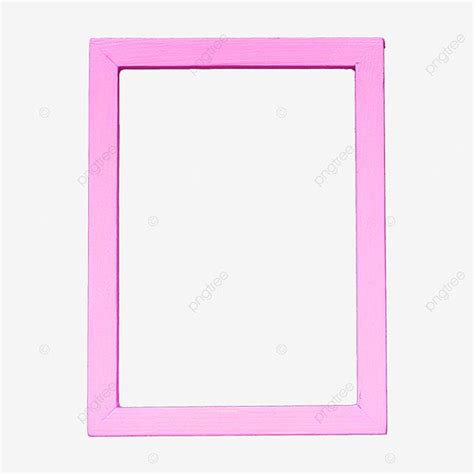 Moldura Rosa Leve Para Maquete Png Molduras Para Fotos Quadro