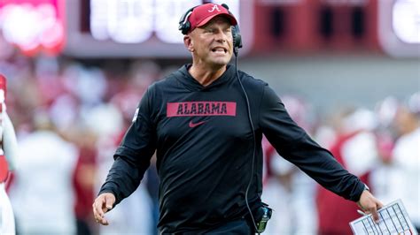 Alabama Football Coach Kalen DeBoer Western Kentucky Postgame Press ...