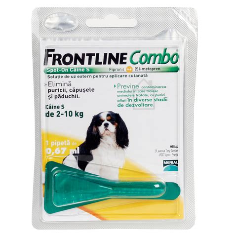 Frontline Combo S (2 -10 kg) - 1 Pipeta: 28,76 RON - PetMart PetShop