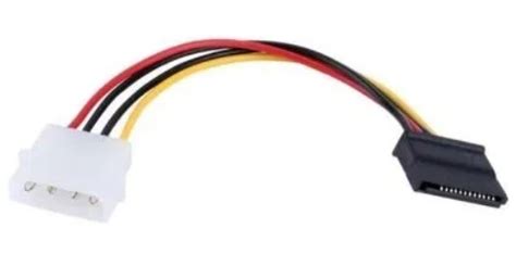 Перехідник живлення MOLEX (молекс) 4 pin -> SATA (сата) 15 pin кабель ...