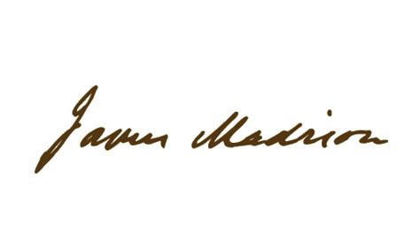 James Madison Signature