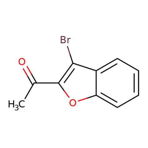 1 3 Bromo 1 Benzofuran 2 Yl 1 Ethanone 3D ZDA66102