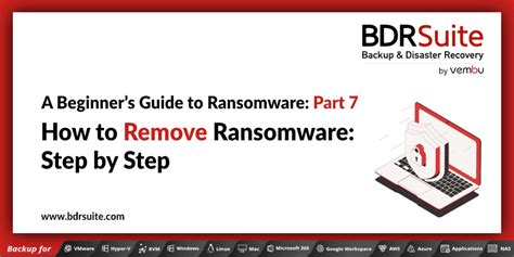 How To Remove Ransomware Step By Step Part