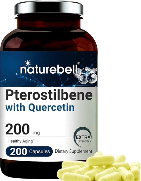 Amazon In Formula Pterostilbene Quercetin Supplements Mg