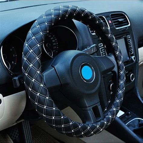 Gjjyy Car Accessories Pack Automotive Steering Wheel Cover Elastic