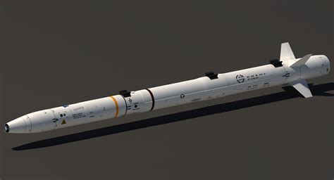 3d asraam missile mbda model